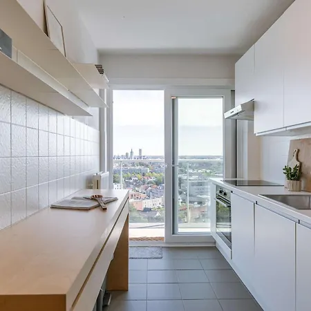 Huswell - Bright With View And Terrace Apartament Gandawa