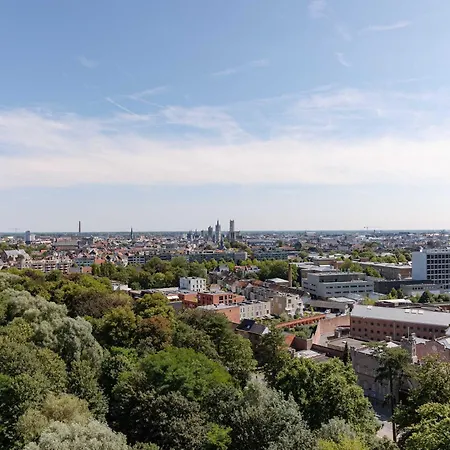 Huswell - Bright With View And Terrace Apartament Gandawa